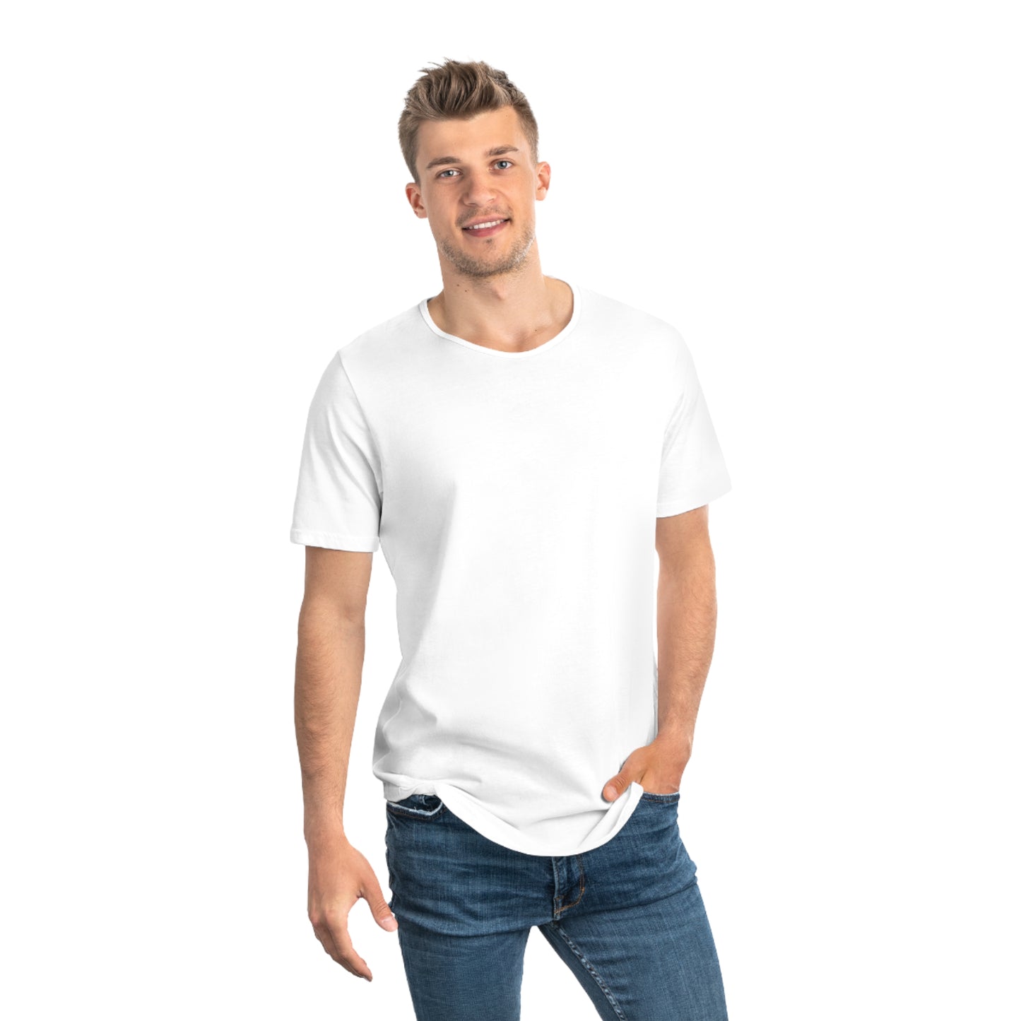 Plain White Tee - Drop Fit