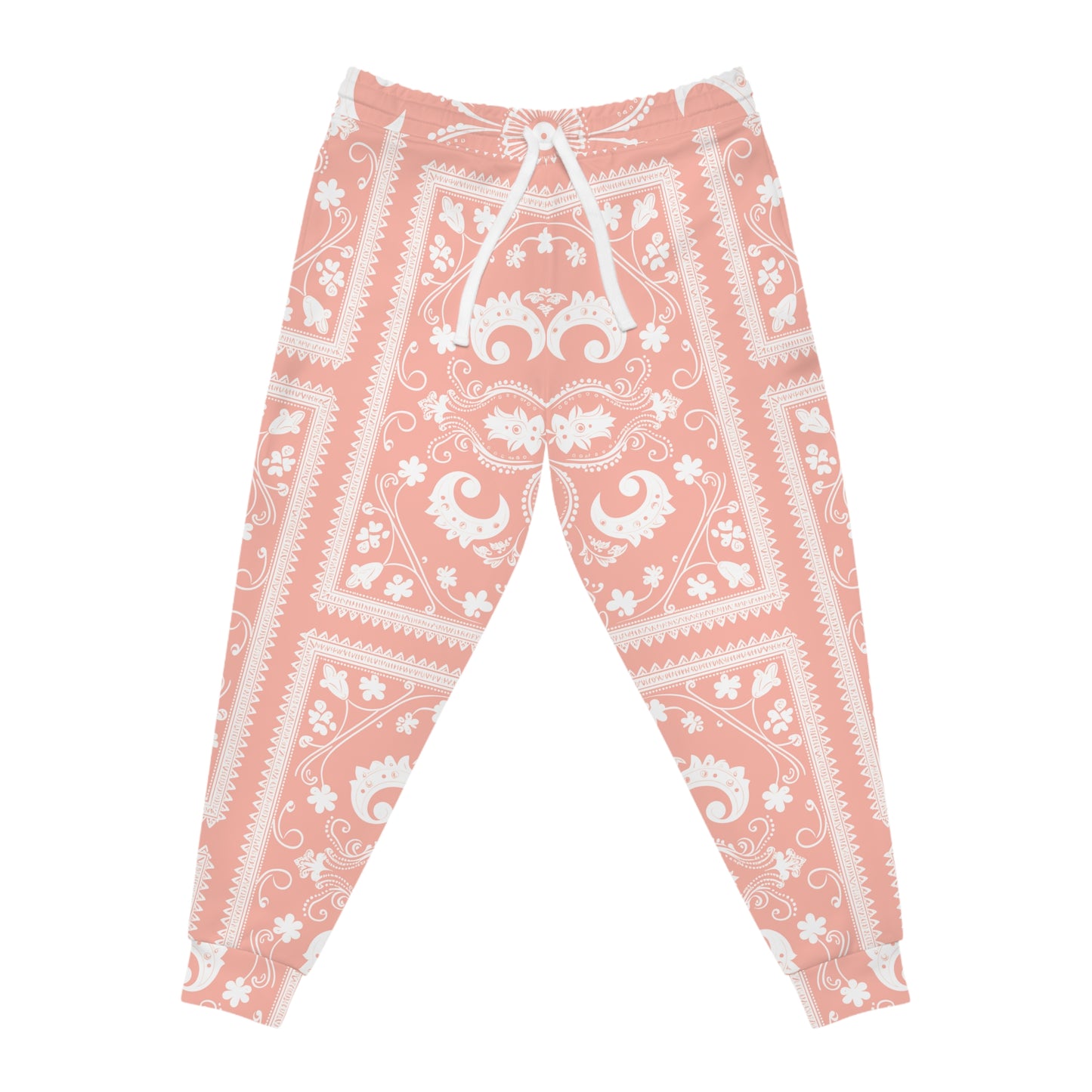 Bandana Joggers - Peach