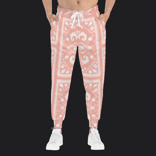 Bandana Joggers - Peach