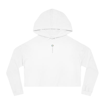 Compressional Awareness - Womens Cropped-Top Hoodie